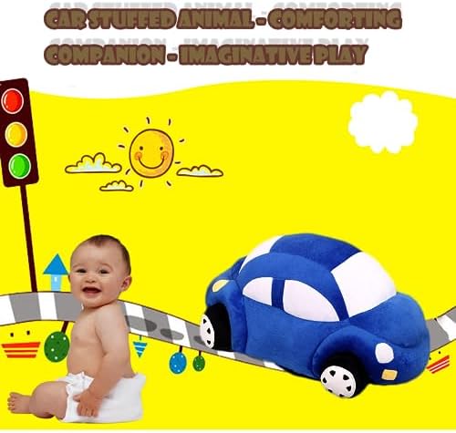 CHELEI2019 Blue Car Plush Pillow Toy 126 Inch