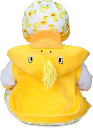 Yellow Duck Reborn Baby Doll Clothes 5pcs Set