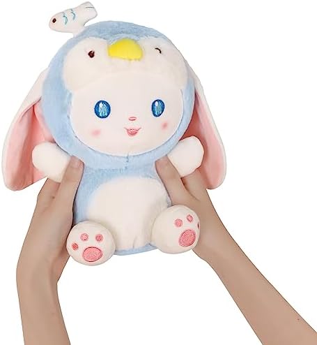 10 Penguin Bunny Plush Pillow Squishy Soft Kawaii Plushie