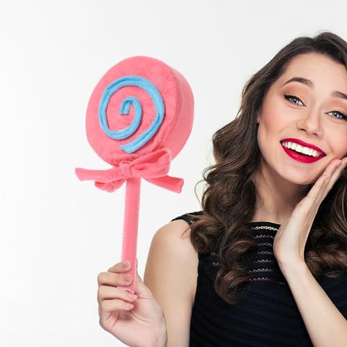 LUOZZY 3 Pcs Candy Lollipop Plush Pillow