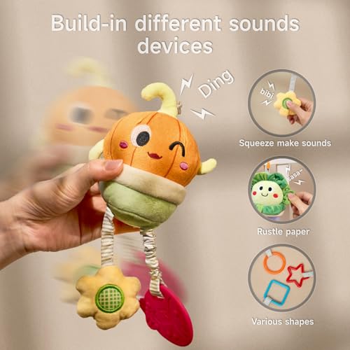 TUMAMA Baby Stroller Toys 0-12 Months