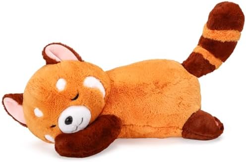 Big Red Panda Plush Pillow - 197-inch Huggable Stuffie Toy