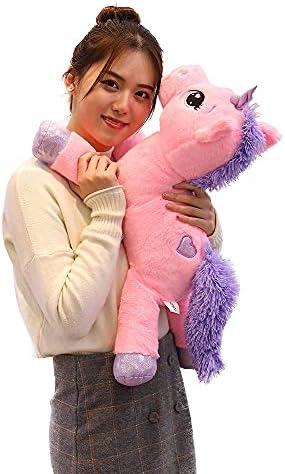 Lanmore 24 Unicorn Plush Pillow for Girls