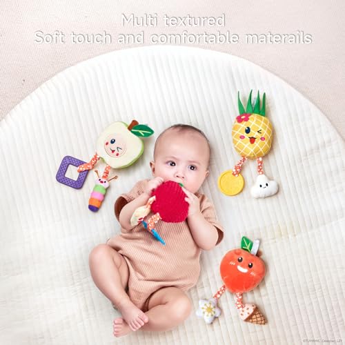 OR OR TU Baby Fruit Rattles for 3-12 Months