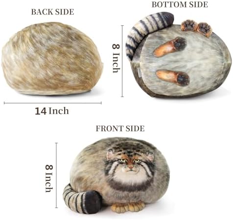 Sew Butiful Steppe Cat Plush Pillow 14inch