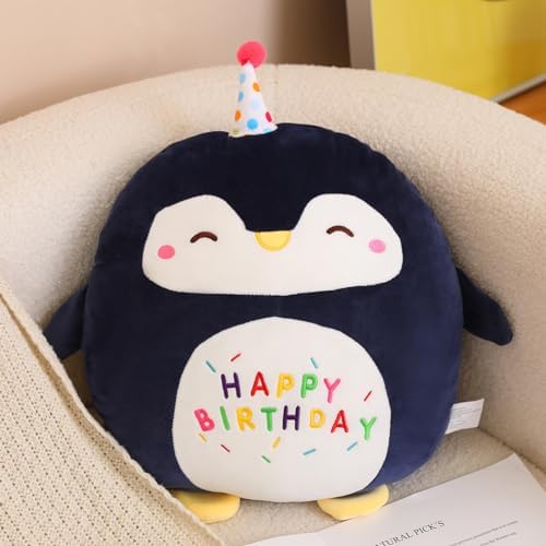 Fawowe Penguin Plush Pillow Birthday Gift for Kids