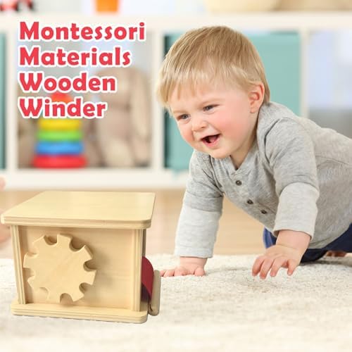 Montessori Wooden Winder for Preschool Learning