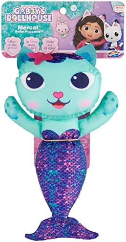 SwimWays Gabbys Dollhouse Mercat Bath Huggable