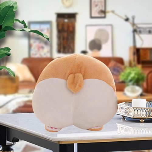 CHELEI2019 15 Corgi Butt Plush Throw Pillow