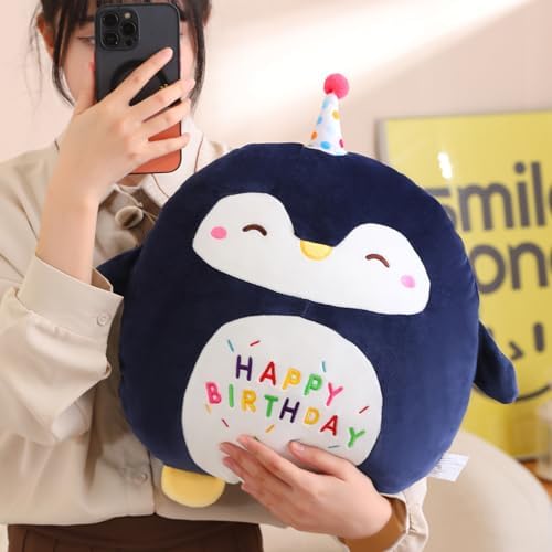 Fawowe Penguin Plush Pillow Birthday Gift for Kids