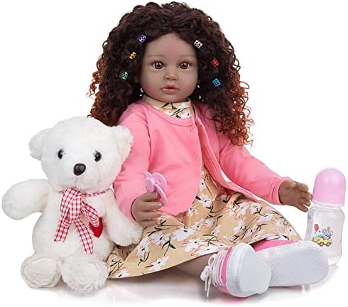 Leybold Reborn Baby Doll 24Inch Lifelike Handmade Silicone