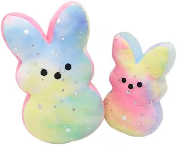 Guoml OZIF Easter Bunny Plush Pillow 25 cm for Kids