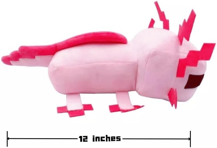 Cherry Bunny 2-Pack Plush Toys 10-inch Warden and 12-inch Axolotl