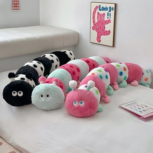 Hofun4U Caterpillar Plush Pillow - Pink 35 Inch