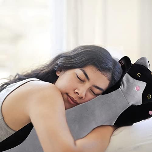 WUYU Plush Cat Pillow Toy for Kids and Girlfriend