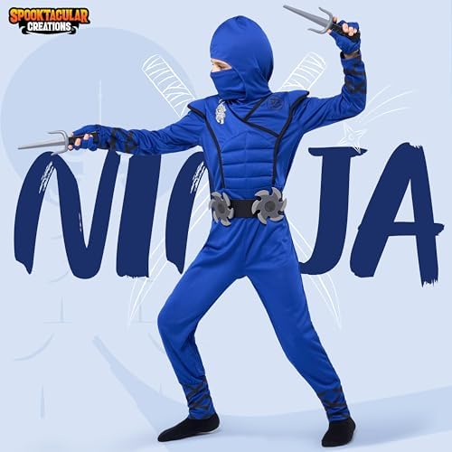 Spooktacular Halloween Ninja Costume for Kids