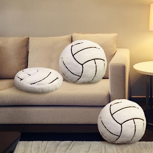Gerrii 4 Pcs Volleyball Plush Throw Pillow