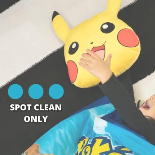 Pokemon Pikachu Plush Cuddle Pillow Buddy One Size Soft Fun
