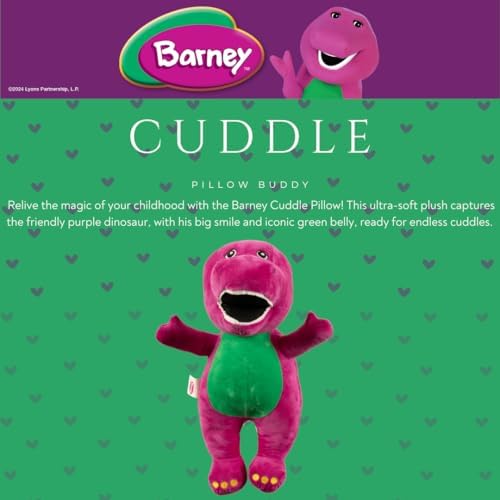 Franco Barney Cuddle Pillow Officially Licensed 165 in Tall