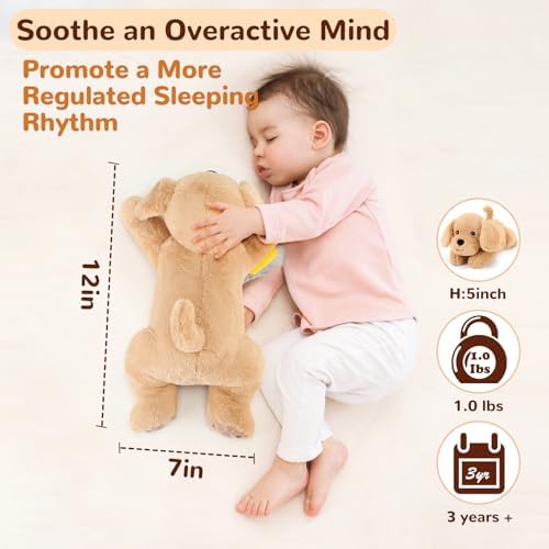Gnomantic Yellow Lab Weighted Plush Pillow - 12 Inch 10 lbs