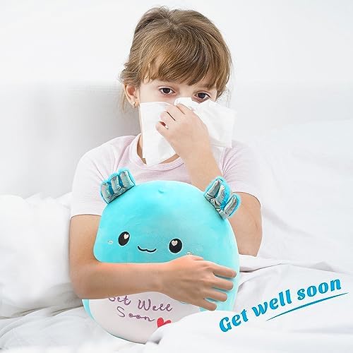 Easfan 13 Axolotl Plush Pillow Get Well Soon Gift