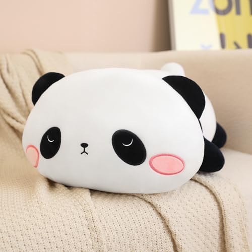 SQEQE Weighted Panda Plush 98 Inch 08 Lbs Comfortable Pillow Toy