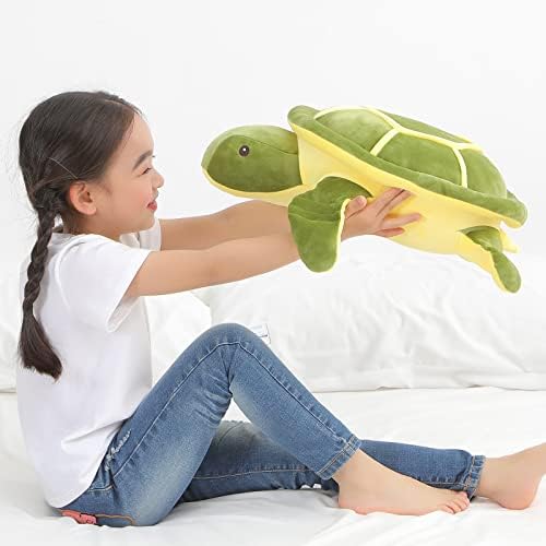 20 Inch Green Sea Turtle Plush Pillow Toy