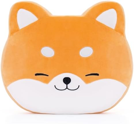 Lazada Kids Plush Corgi Pillow 15 Inches Gray