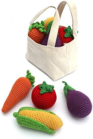 Cheengoo Rattle Sets Veggies 4-Piece