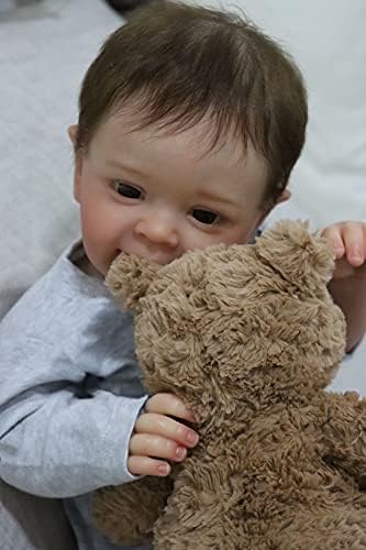 24 Realistic Toddler Reborn Doll Boy - Soft Silicone Weighted Handmade