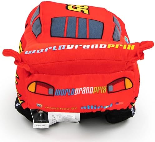 Cars Plush Lightning McQueen Pillow Buddy - 19 Inch Red
