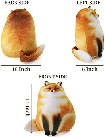 Sew Butiful 14 Fox Plush Pillow Cute Stuffed Animal Toy