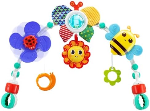 UTOPLIKEY Baby Activity Arch Toy with Rattles and Crinkles