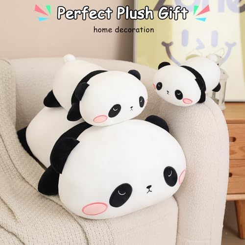 SQEQE Weighted Panda Plush 98 Inch 08 Lbs Comfortable Pillow Toy