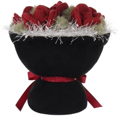 Apricot Lamb Romantic Rose Bouquet Plush Toy