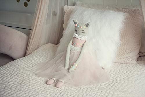 Poppy The Cat - 248-Inch Handmade Plush Doll