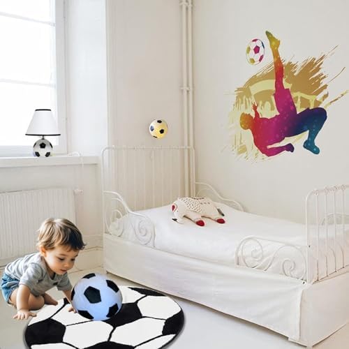 T Play Soccer Ball Plush Pillow for Baby Room