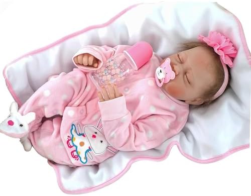 22 Inches Reborn Toddler Doll Girl with Realistic Features
