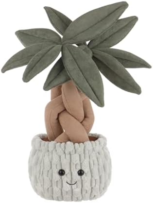 Apricot Lamb Potted Money Tree Plant Plush Stuffed Animal