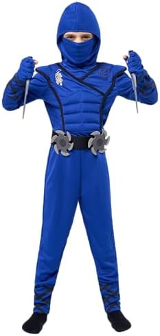 Spooktacular Halloween Ninja Costume for Kids