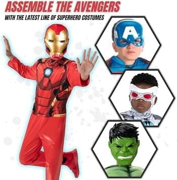 Marvel Iron Man Youth Halloween Costume Jumpsuit