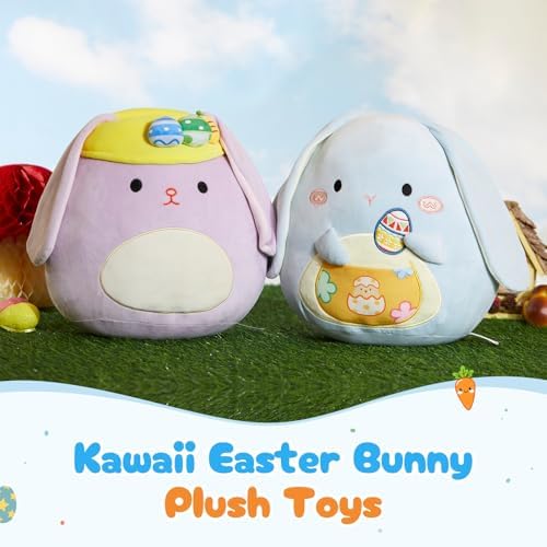 HappySpot Easter Bunny Plush Pillow 12 Inch 1