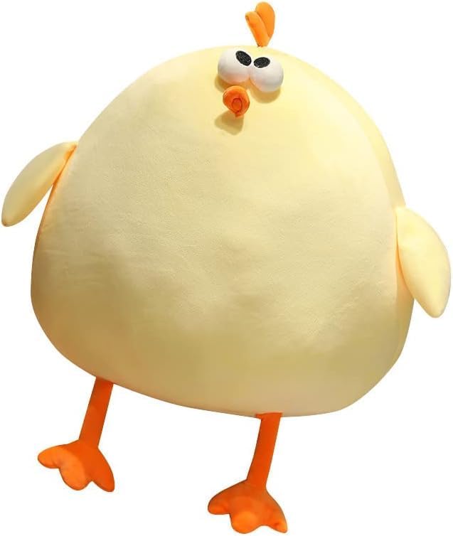 Funny Fat Chicken Plush Pillow Soft Hug Toy for Kids
