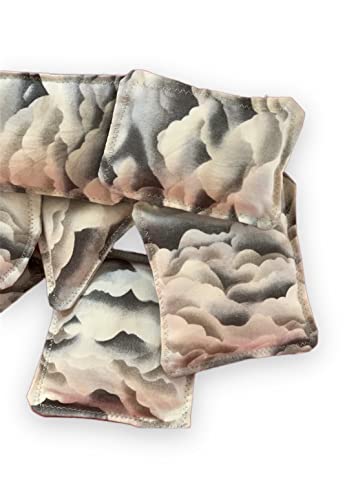 Handmade Baby Toddler Shape Cloud Print Pillow Plushie Set