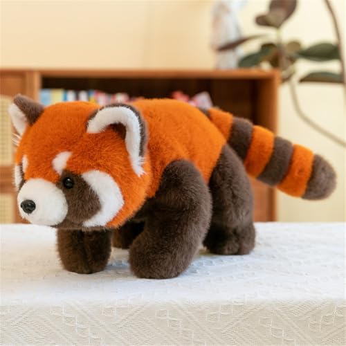 INSTITIZER Red Panda Plush Pillow 118 Inch Weighted Stuffed Animal