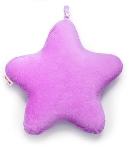Kiddzentials Star Pillow 15in Purple