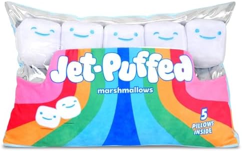 iscream Marshmallow Pillow Set 175x11 Inch