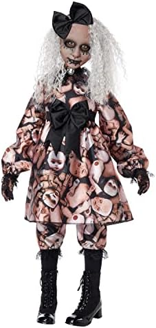 California Costumes Child Doll Parts BlackTan Medium 1