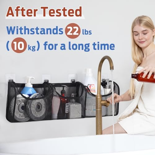 Goowin 3 Compartment Bath Toy Organizer