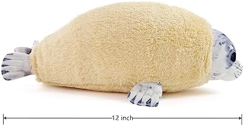 Furvena Chubby Blob Seal Plush Pillow Toy 12 Inch